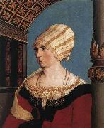 Portrait of Dorothea Meyer HOLBEIN, Hans the Younger